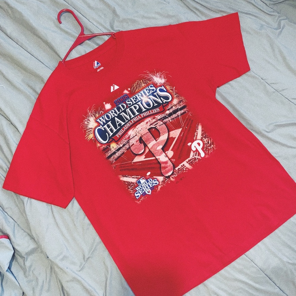 Phillies 2008 World Series Champions Tee shirt